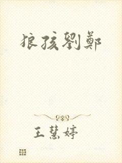 狼孩刘郑封面