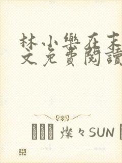 林小乐在末世全文免费阅读