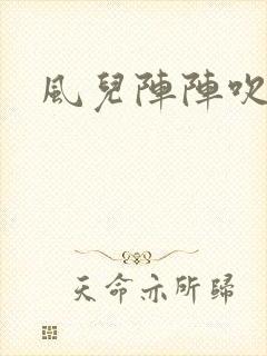 风儿阵阵吹