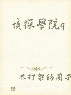 侦探学院q