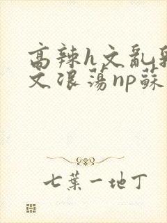 高辣h文乱乳h文浪荡np苏夏