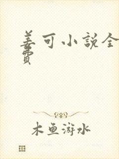 姜可小说全文免费封面