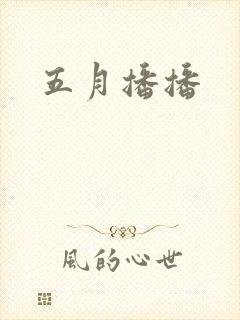 五月播播封面