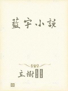蓝宇小说
