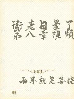 卫老日晕了淑蓉第八章视频