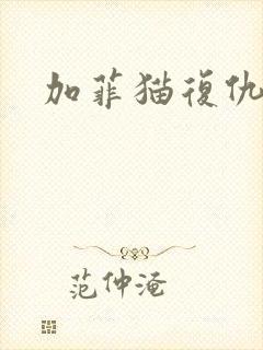 加菲猫复仇记封面