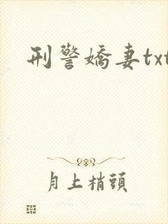 刑警娇妻txt