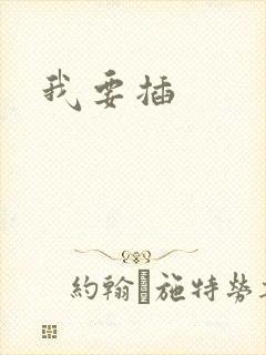 我要插