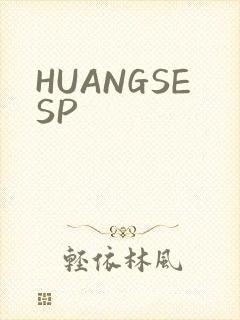 HUANGSESP封面