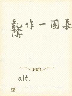 乱作一团长日光阴封面