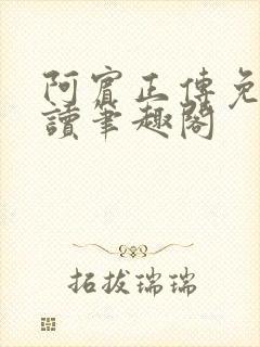 阿宾正传免费阅读笔趣阁封面