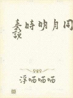 秦时明月同人小说