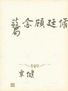 苏念顾廷修大结局封面