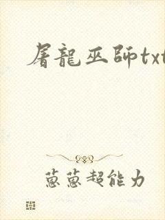 屠龙巫师txt
