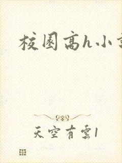 校园高h小说封面