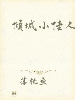 倾城小佳人封面