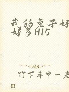 我的兔子好软水好多H15