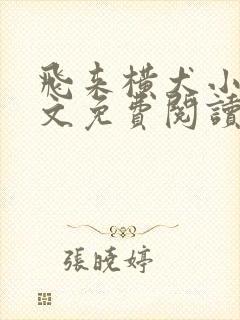 飞来横犬小说全文免费阅读无弹窗笔趣阁封面