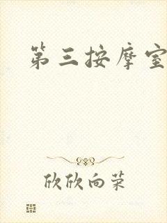 第三按摩室小说封面