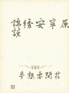 锦绣安宁原著小说