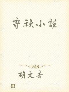 寄秋小说封面