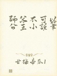 师父不可以灵犀公主小说笔趣