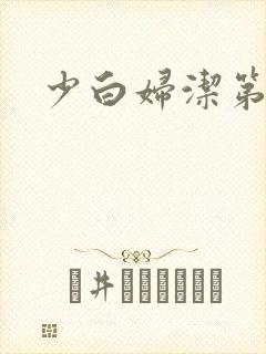少白妇洁第二部