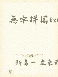 无字拼图txt