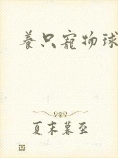养只宠物球