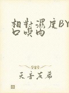 相对湿度BY大口吃肉