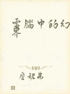 电脑中的幻想世界封面
