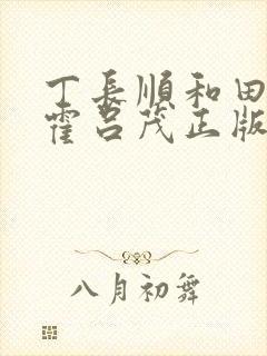 丁长顺和田晓兰霍吕茂正版