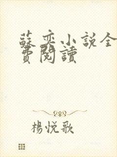 苏奕小说全文免费阅读