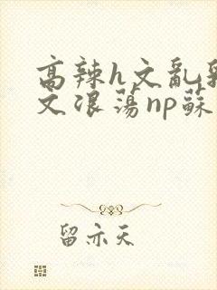 高辣h文乱乳h文浪荡np苏夏