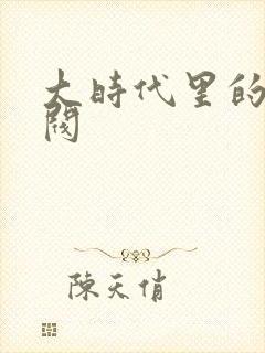 大时代里的小军阀封面