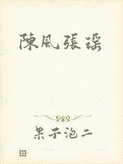 陈风张瑶封面