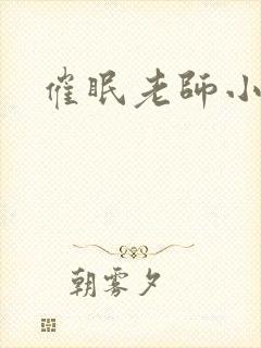 催眠老师小说封面