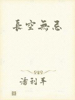 长空无忌封面