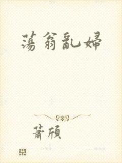 荡翁乱妇