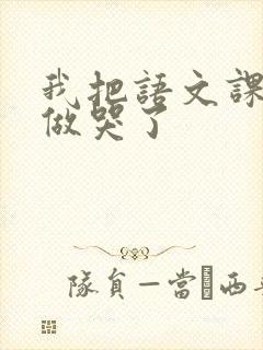 我把语文课代表做哭了封面