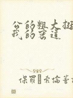公的粗大挺进了我的密道
