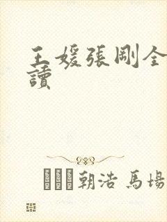 王媛张刚全文阅读封面