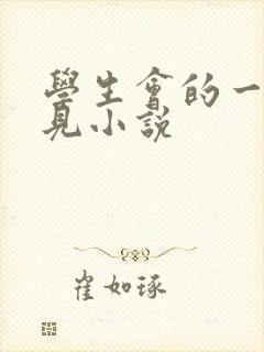 学生会的一己之见小说