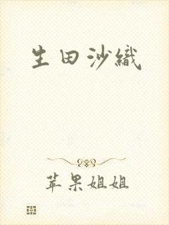 生田沙织封面