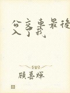 公交车最后一排入了我