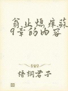 翁止熄痒苏钥第9章的内容封面