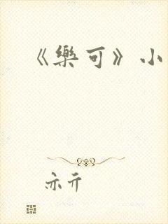 《乐可》小说