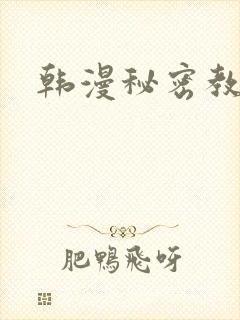 韩漫秘密教学