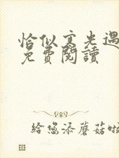 恰似寒光遇骄阳免费阅读封面