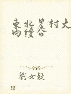 东北农村大炕乱肉续公封面